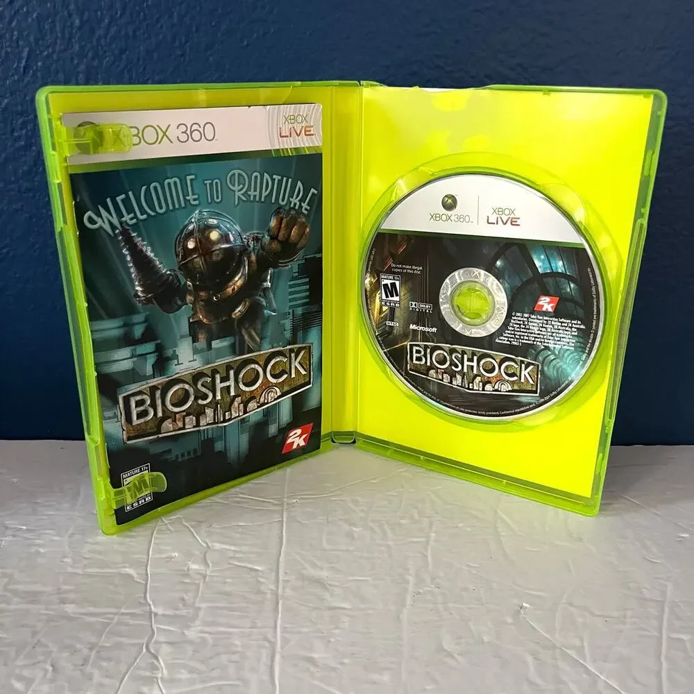 BioShock Microsoft Xbox 360‎ Complete with Manual